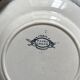 6 dessert plates in iron earth Flora, Creil and Montereau late nineteenth