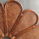 Headboard rattan