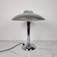 Vintage Chrome & Glass Table Lamp – Space Age Style