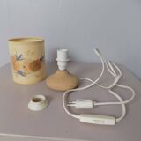 Dried flower lampshade