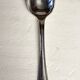Service of 12 teaspoons vintage silver metal in their case