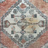 Tapis vintage turc oushak 140x78 cm