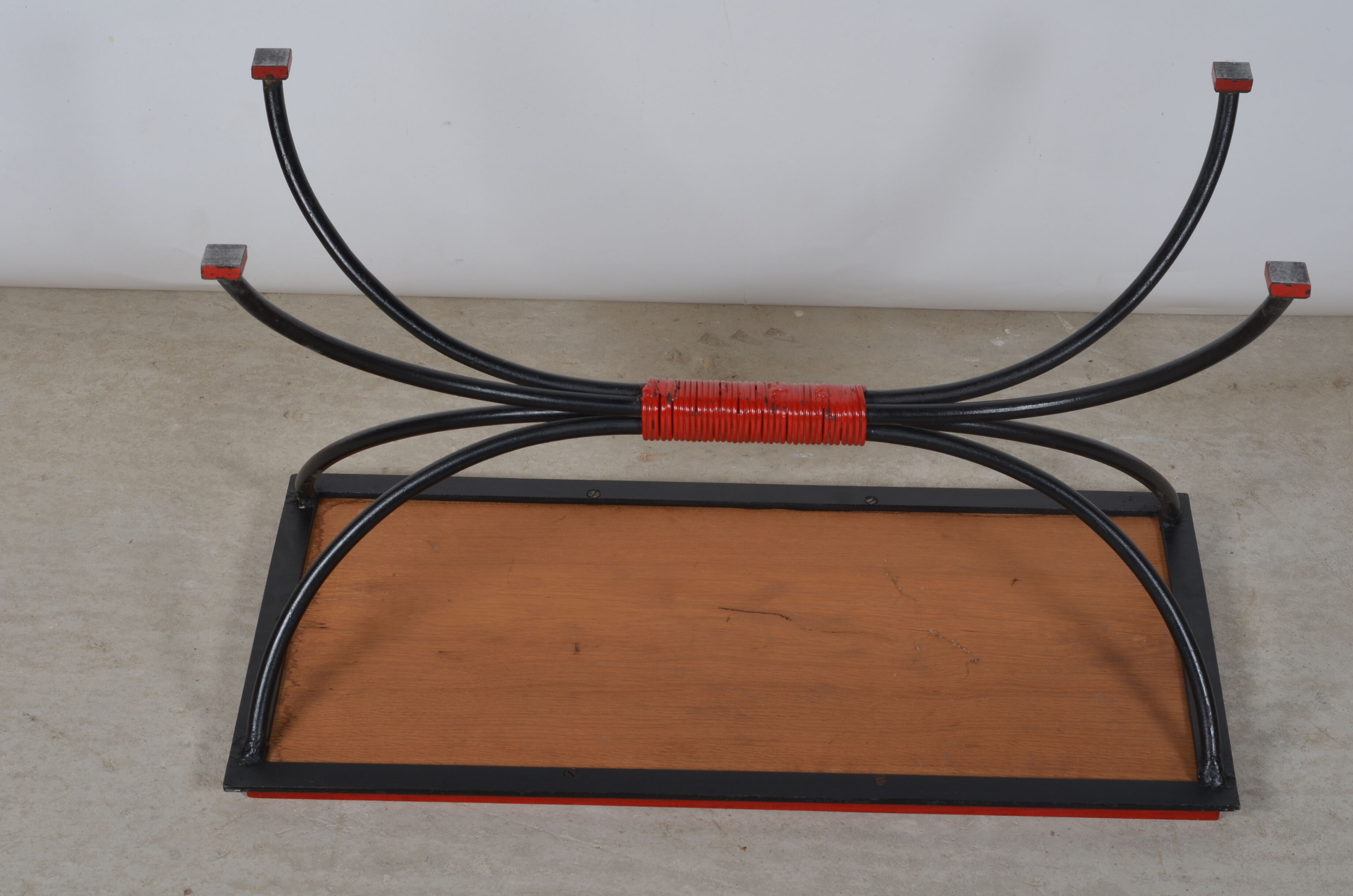 Wrought iron coffee table