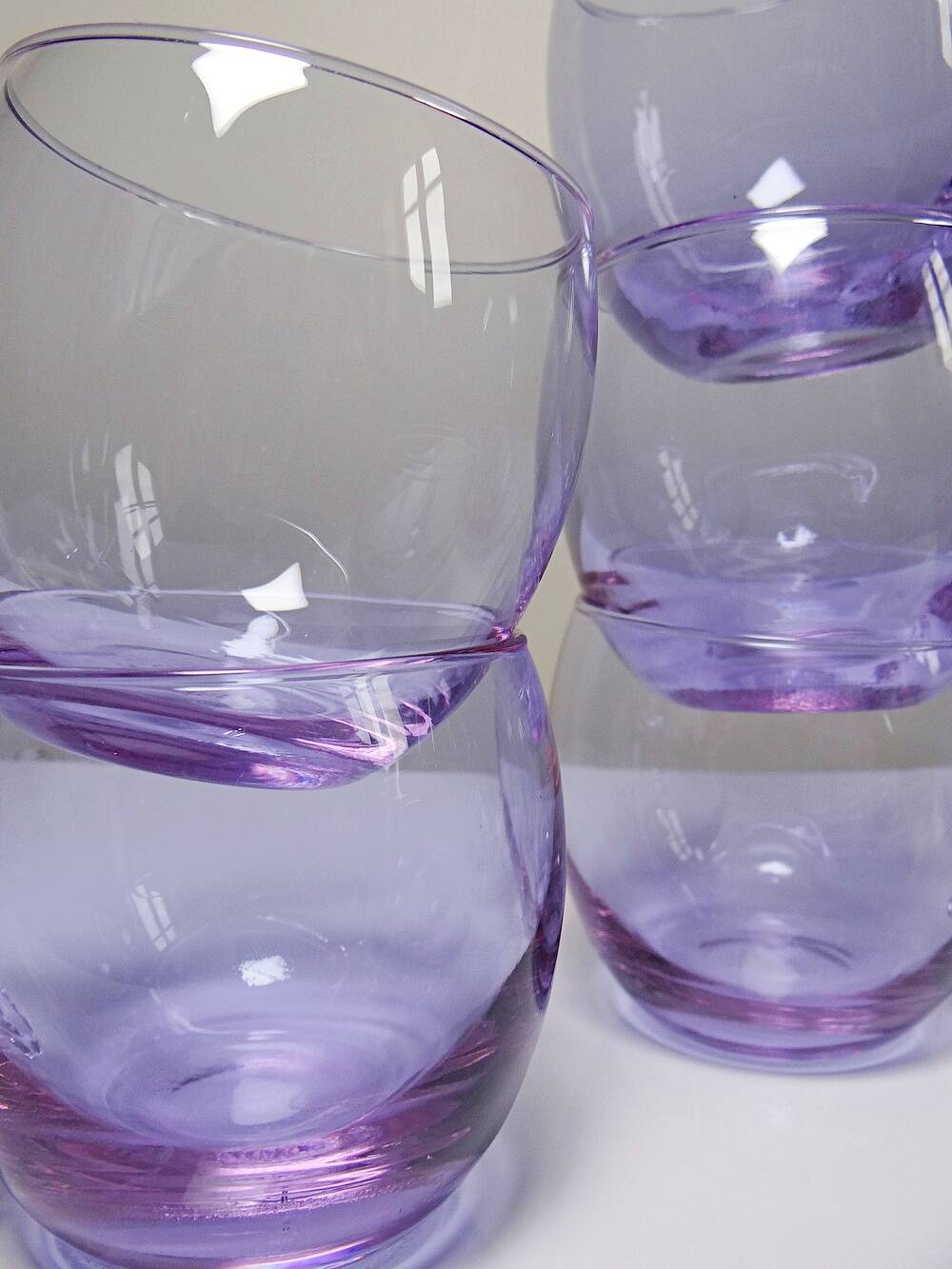 Vintage 70s Alexandrite Crystal "Bleikristall" Sangria/Punch Set