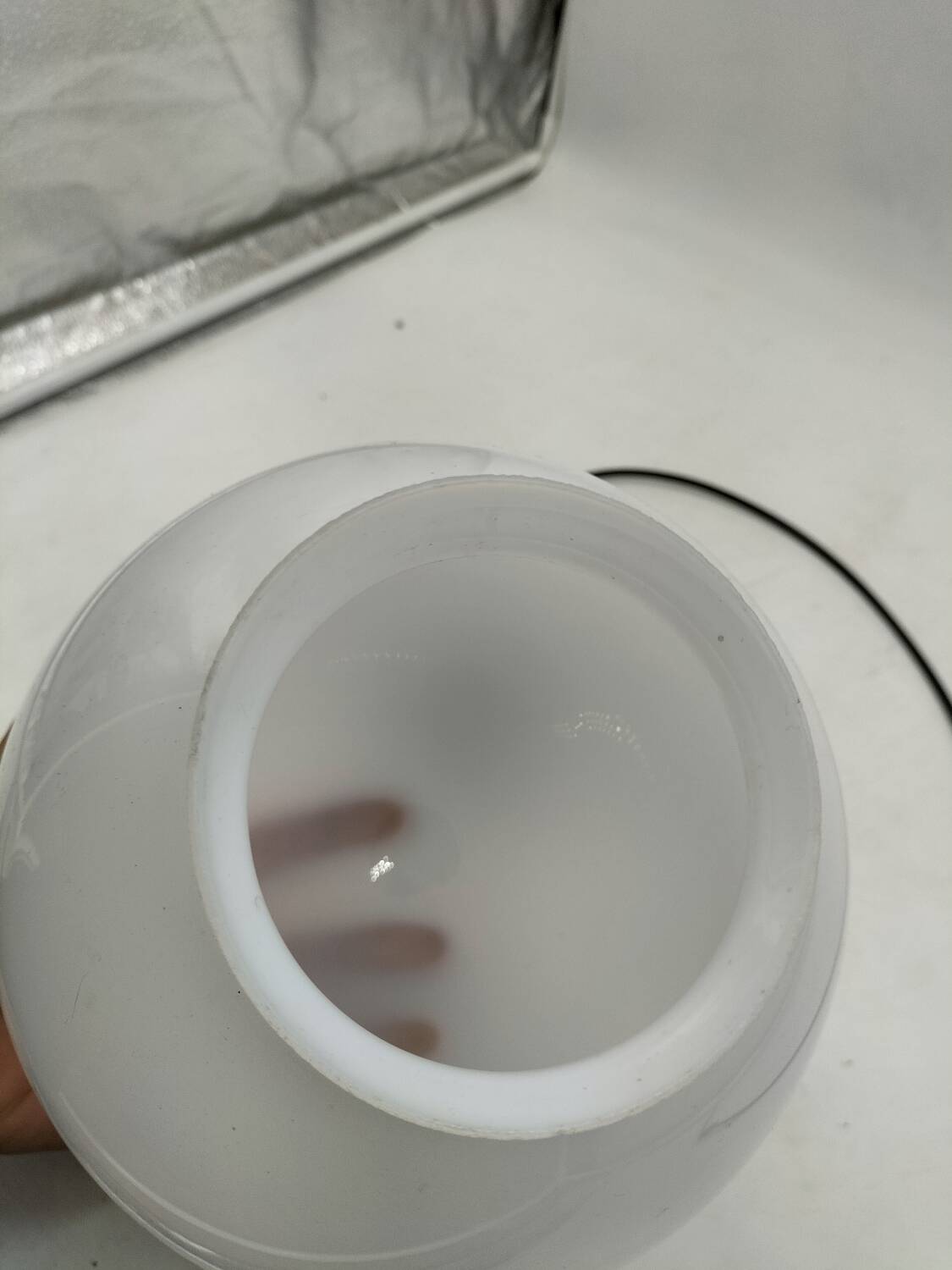 Opaline ball pendant