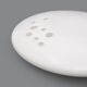 White Murano Glass Ceiling Light, 1970s