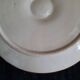 Assiette à huîtres hb henriot quimper grès 23 cm décor floral breton