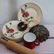Set of 6 ceramic dessert plates