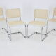 Marcel Breuer "Cesca" chairs, Italy, 1970