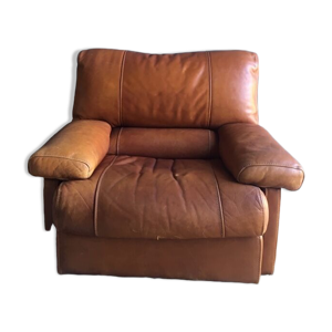Fauteuil cuir chauffeuse