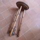 Turned wooden tripod stool