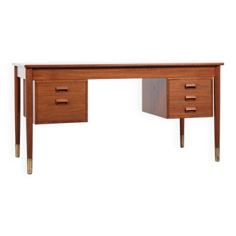 Bureau danois vintage en teck par Børge Mogensen pour Søborg Møbelfabrik 1960