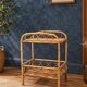 ✨ Petite étagère vintage en osier – esprit bohème ✨