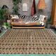 Vintage Turkish rug, tribal wool carpet, 272x200cm