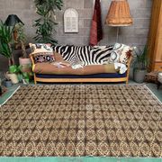 Vintage Turkish rug, tribal wool carpet, 272x200cm