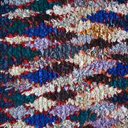 Tapis marocain Boucherouite vintage