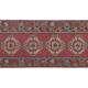 Vintage Turkish hallway rug 91x285 cm