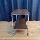 Side table on wheels, 1960s