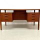 Danish Teak 'Floating-Top' Desk, 1960s.