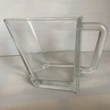 Old thick glass drawer tray