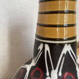Vase from West Germany in ceramic from the 1960s.