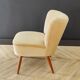 Mid century cocktail chair vintage