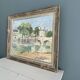 Old painting signed and dated September 1945