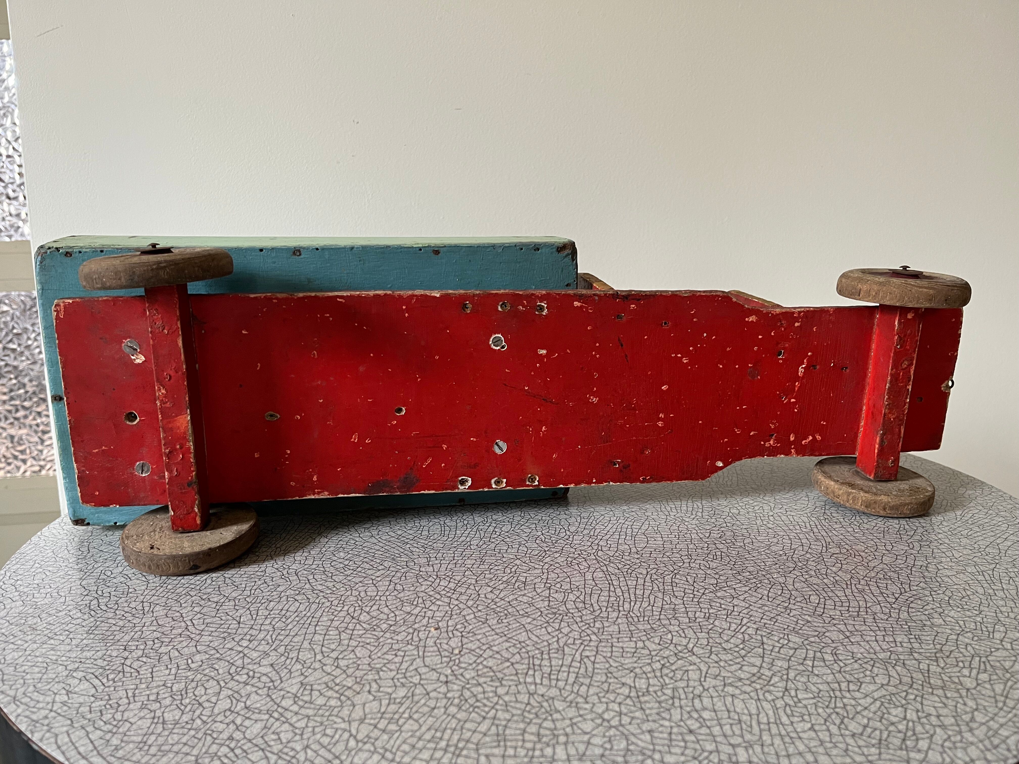 Wooden flatbed truck from the 30s-40s