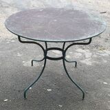 Garden furniture worked iron