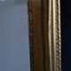Miroir biseauté trumeau doré avec enfants 32x70cm