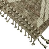 Handmade Turkish One of a Kind 297 cm x 430 cm Beige Wool Carpet