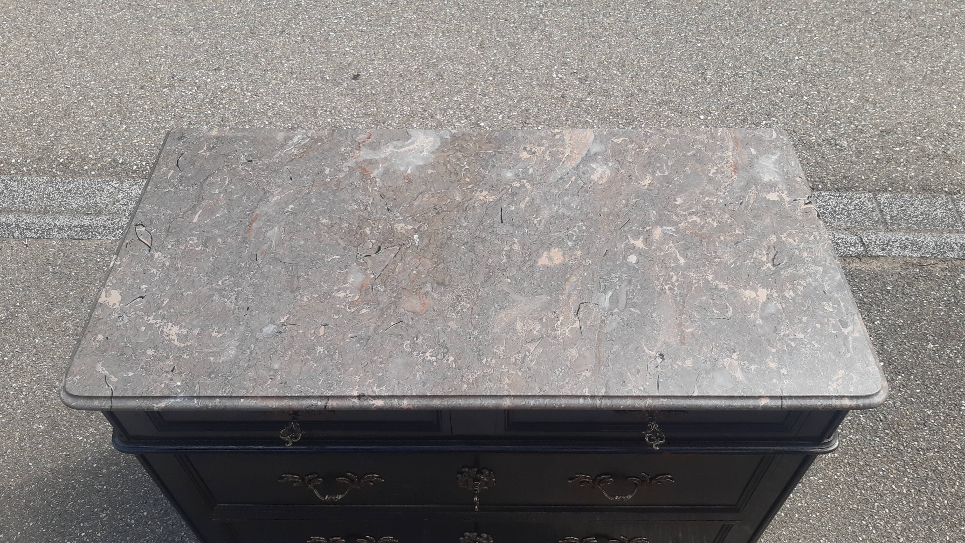 Commode marbre début XXème
