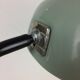 50s industrial style desk lamp, metal