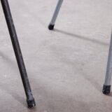 Set of 4 vintage industrial chairs