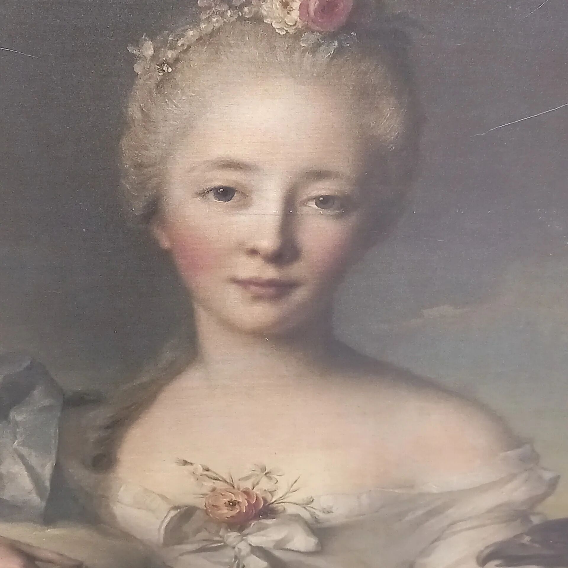 Écran de cheminée en faux bambou doré