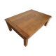 Table basse en chêne années 50