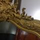 Antique French mantel mirror Louis Philippe style
