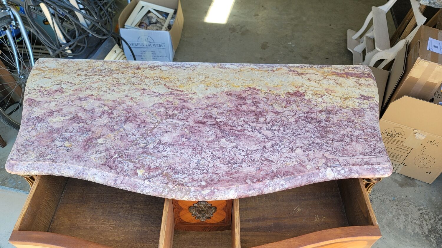 Louis XV style chest of drawers