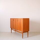 Buffet vintage scandinave en teck et chêne