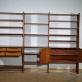 Tectonia wall unit by jussi peippo for asko, 1960s