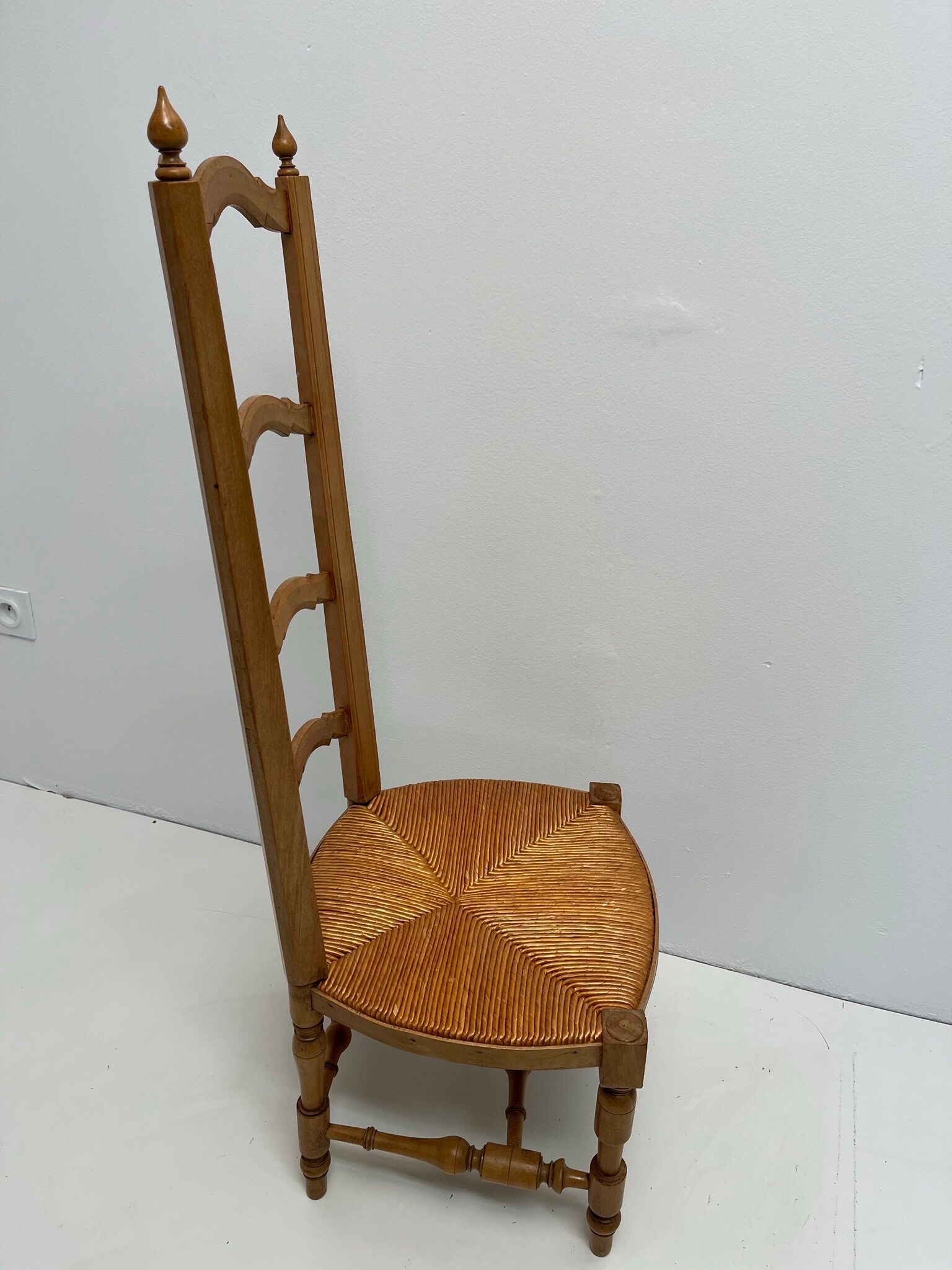 Vintage mulched nurse chair