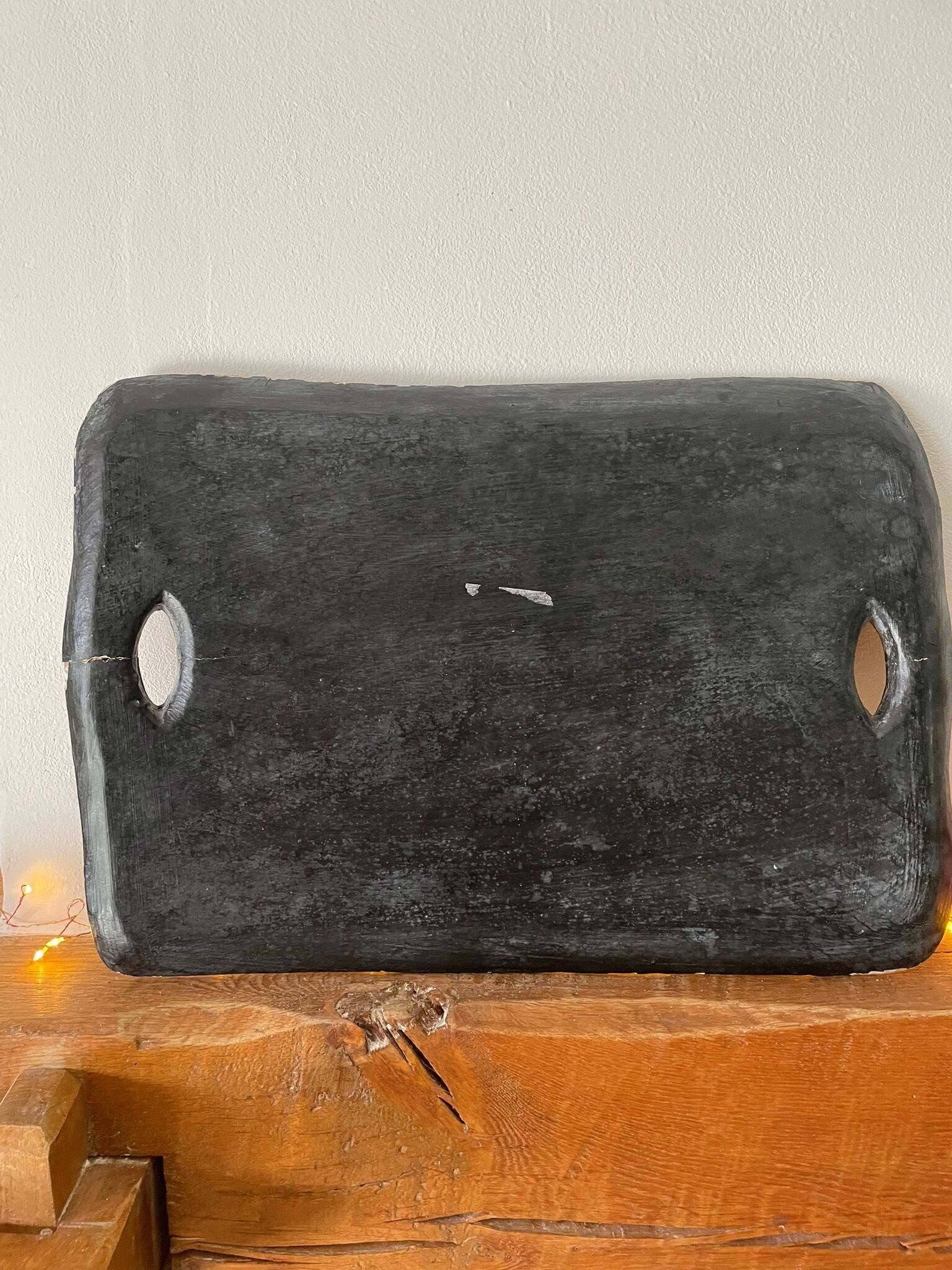 Handcrafted wooden tray