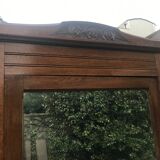 Art Deco cabinet with bevelled mirror 1930/1940