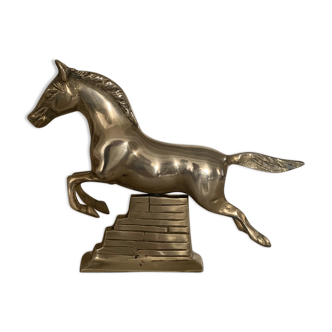 Brass horse 1970