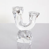 French crystal candlestick