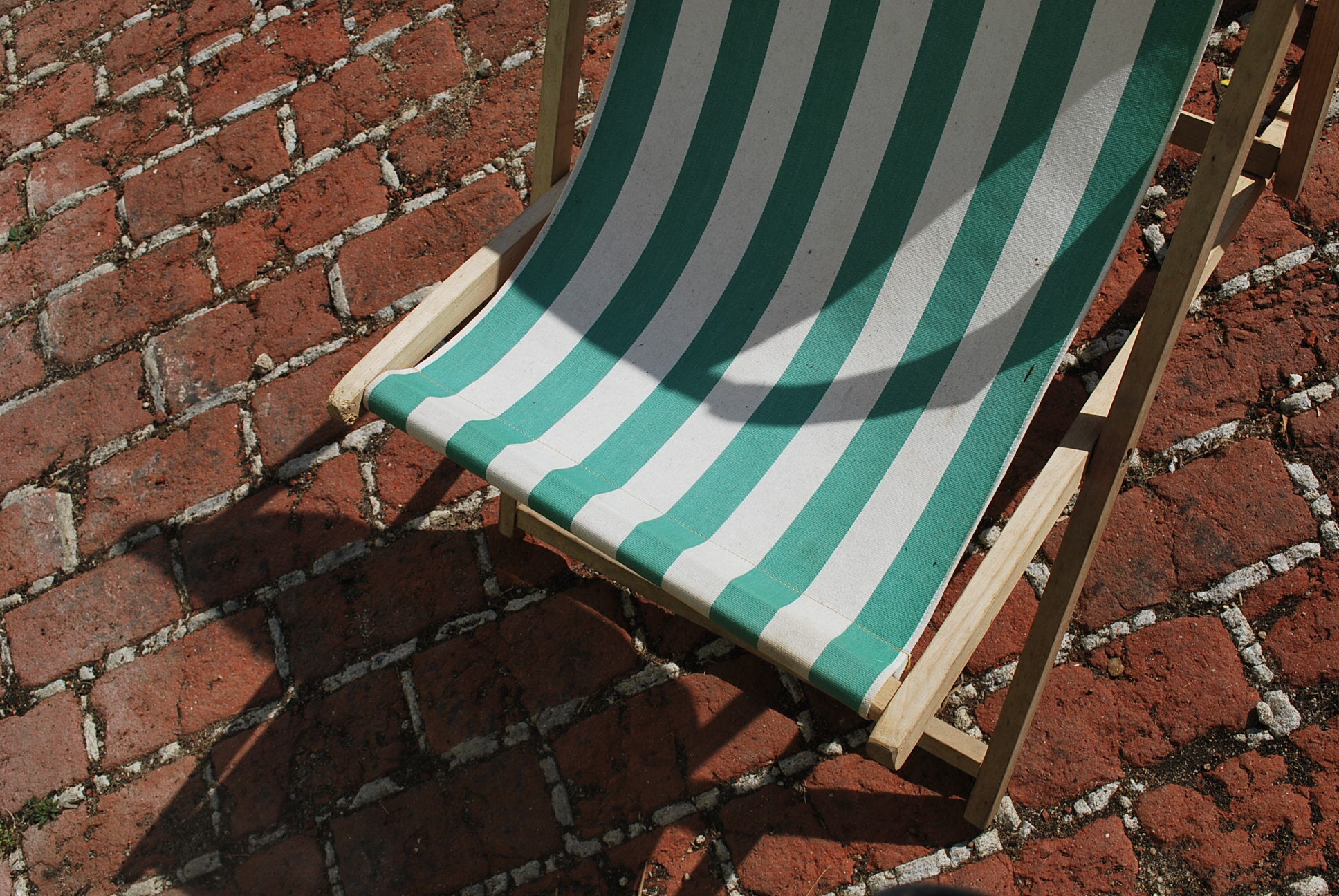 Chilienne vintage bleu et blanche