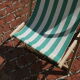Chilienne vintage bleu et blanche