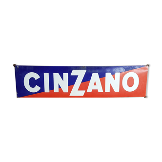 Old plate cinzano