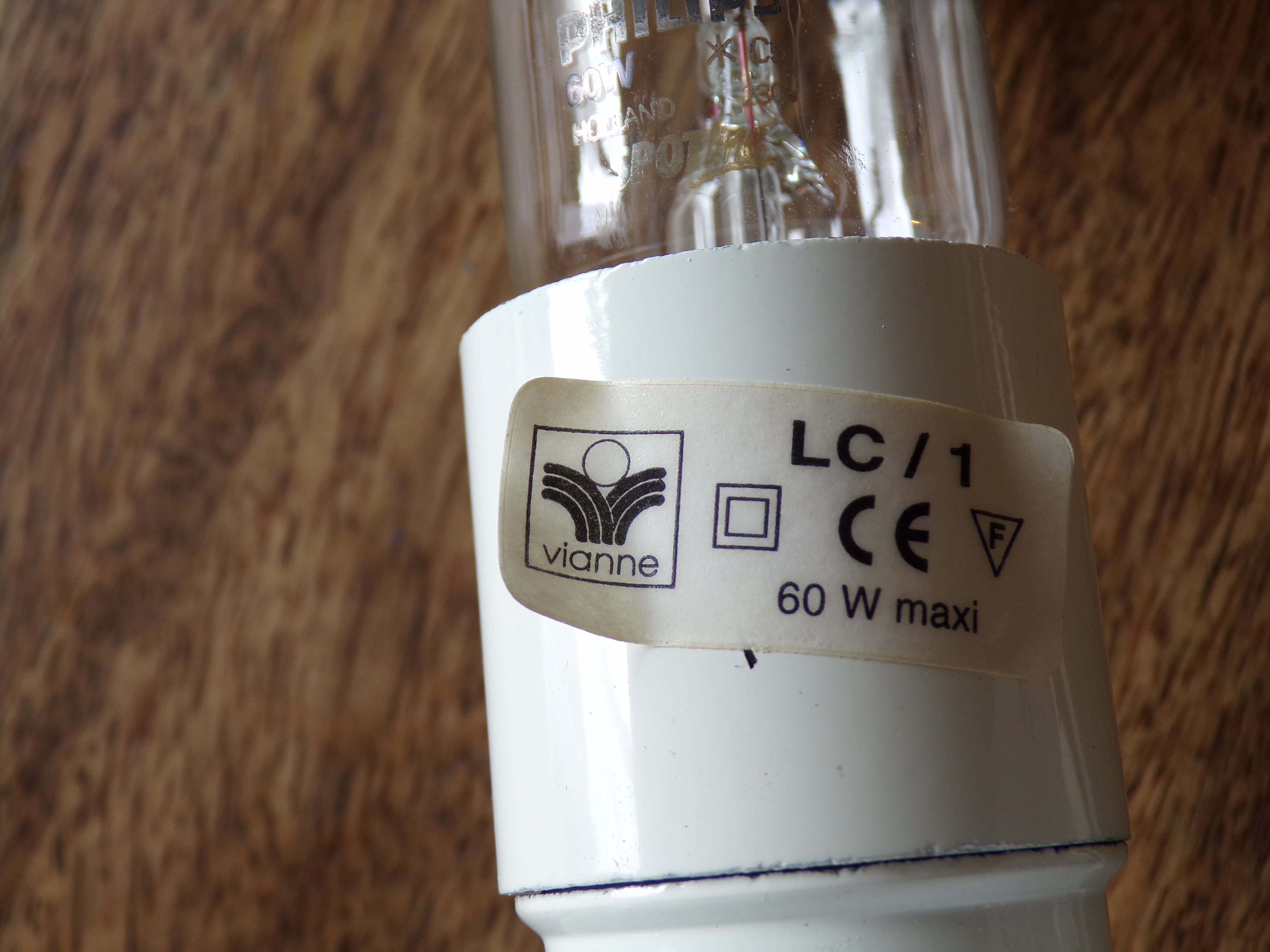 Vianne glass egg lamp