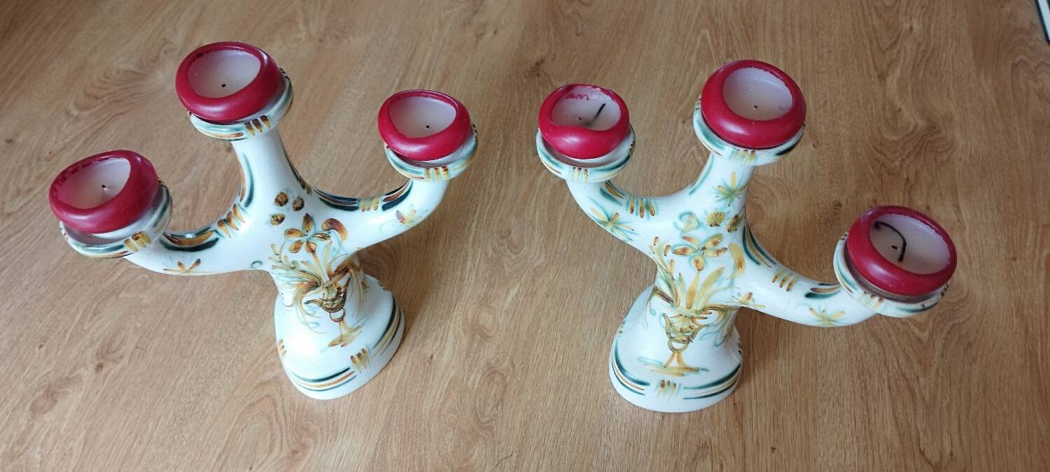 Duo de bougeoirs Kéraluc